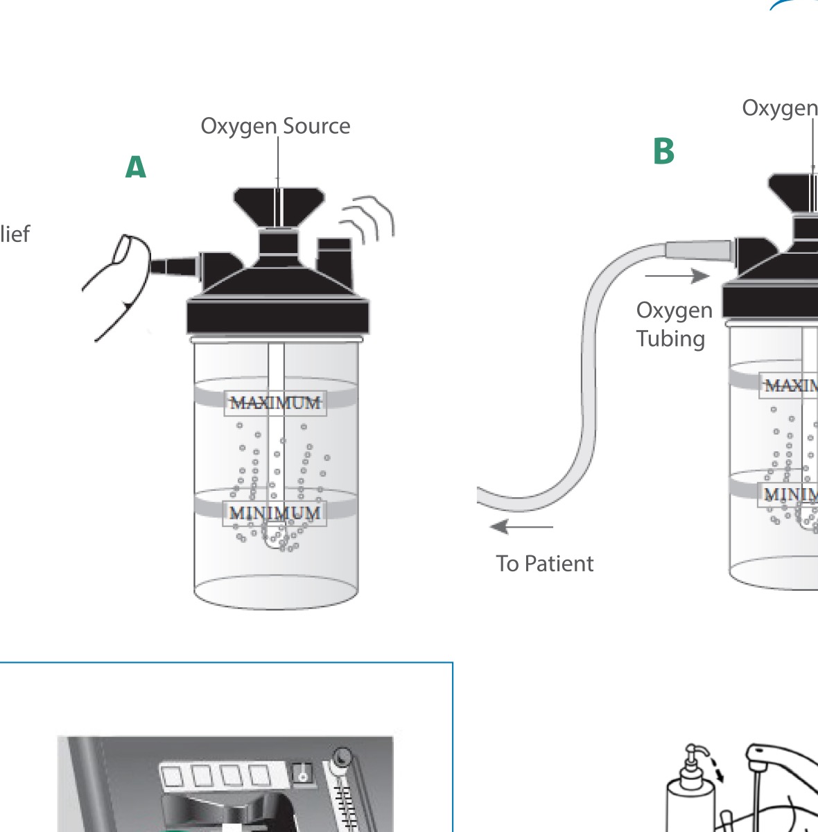 Oksijen Konsantratörü Su Kabı Full Set detay görseli