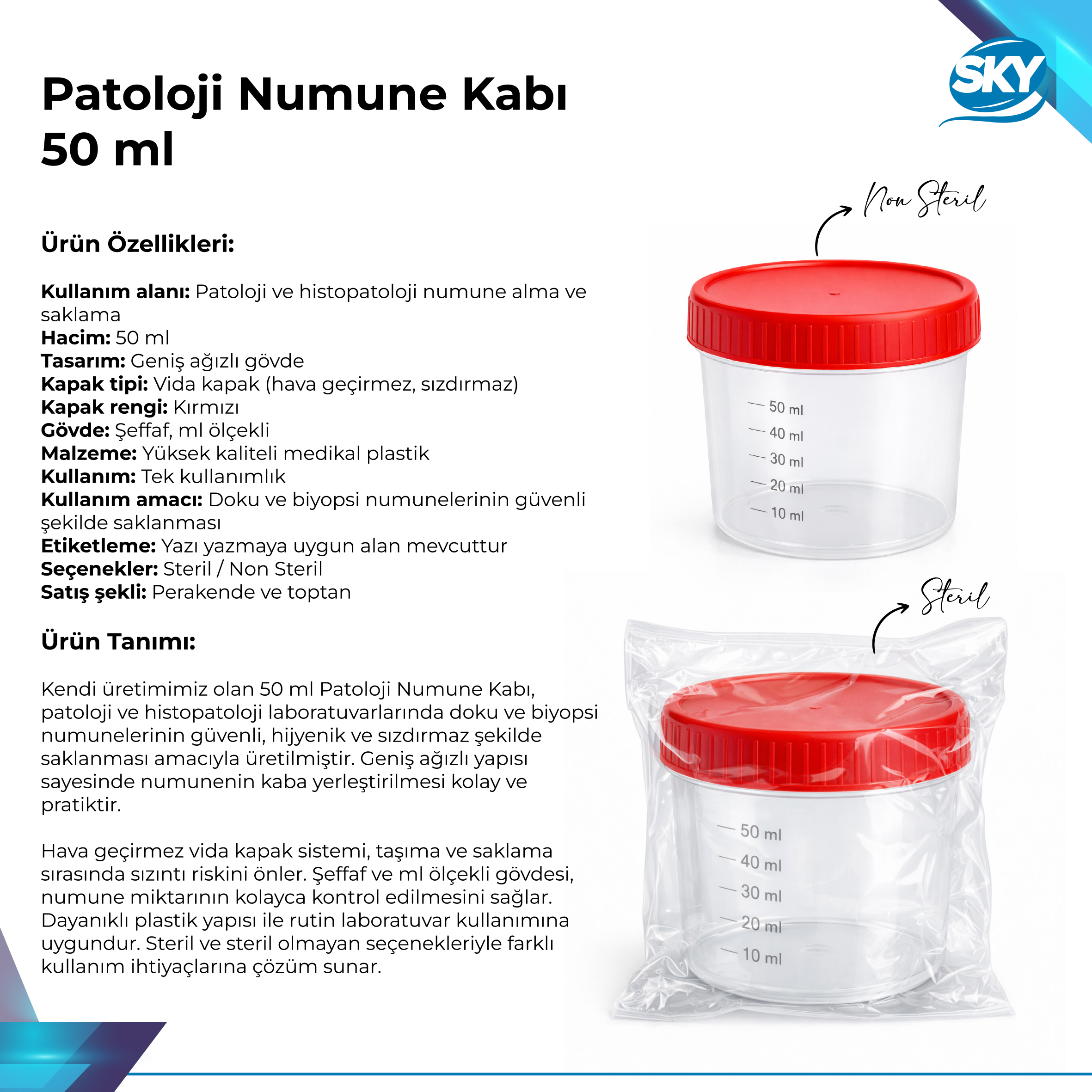 Patoloji Numune Kabi